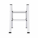 Giantz 2 Step Ladder Multi-Purpose Folding Aluminium Light Weight Platform