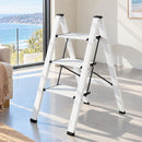 Giantz 3 Step Ladder Multi-Purpose Folding Aluminium Light Weight Platform