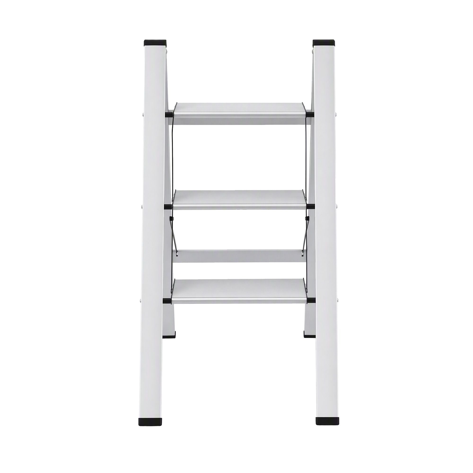 Giantz 3 Step Ladder Multi-Purpose Folding Aluminium Light Weight Platform