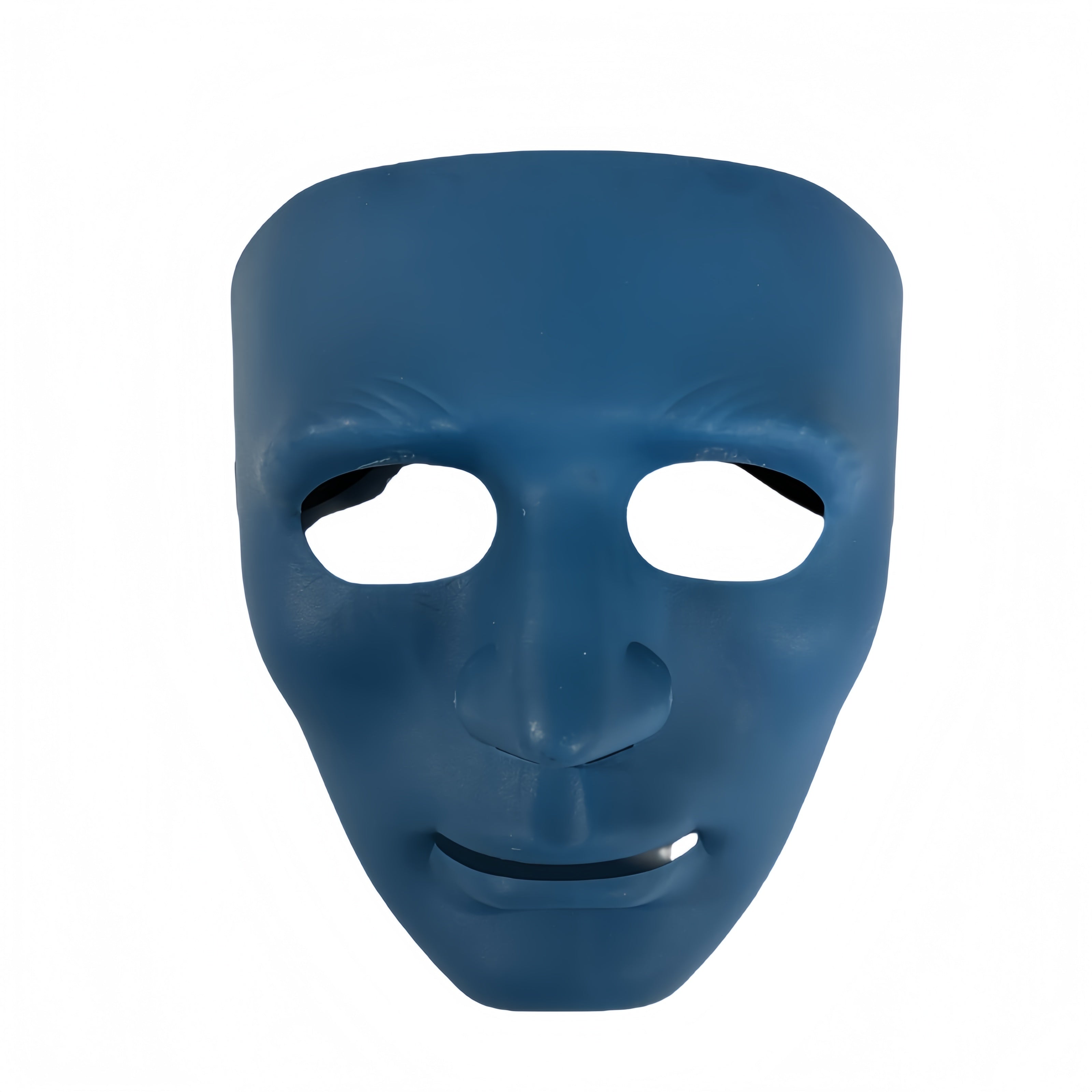 2x Robot Plain Mask Purge Style Halloween Scary Ghost Blank Mask Unisex