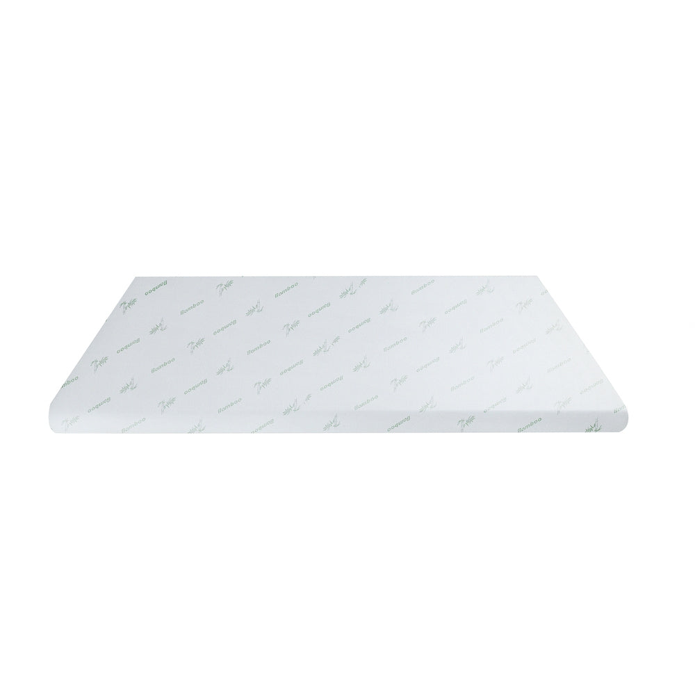 Giselle 8cm Memory Foam Mattress Topper Gel Egg Crate Foam Bamboo King Single