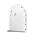 Embellir Makeup Mirror 40x50cm Dressing Vanity LED Bulb Light with 5x Magnification White Arch