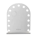 Embellir Makeup Mirror 40x50cm Dressing Vanity LED Bulb Light with 5x Magnification White Arch