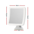 Embellir Makeup Mirror 10X Magnification LED Light Adjustable Rotation Cordless Suction Cup