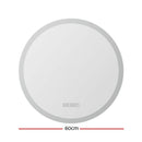 Embellir Bluetooth LED Wall Mirror With Light 60CM Bathroom Decor Round Mirrors