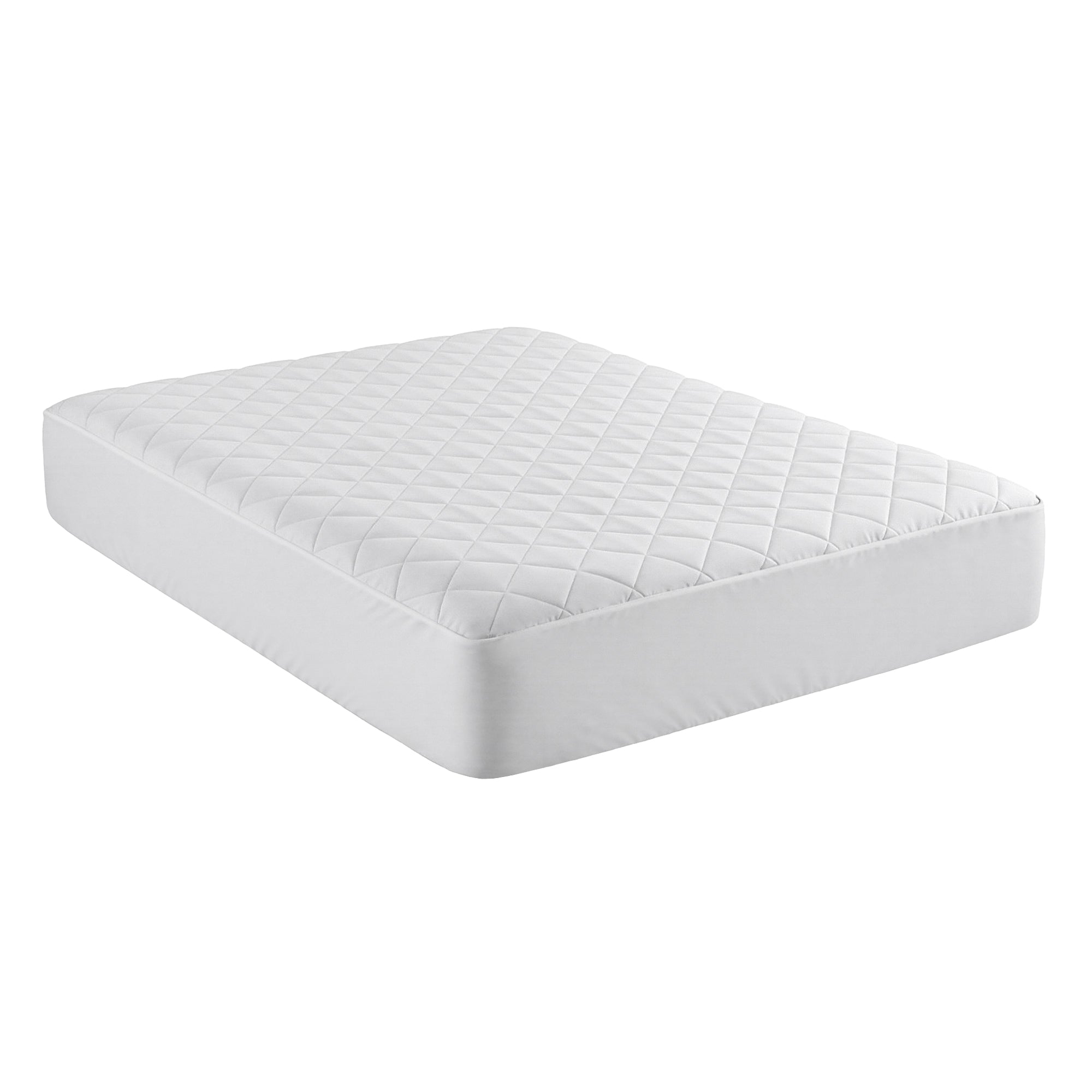 Giselle Waterproof Mattress Protector 100% Cotton Quilted Fitted Cover Double