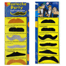 Party Mustache Black and colourful