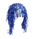 Party tinsel wig-assorted colour