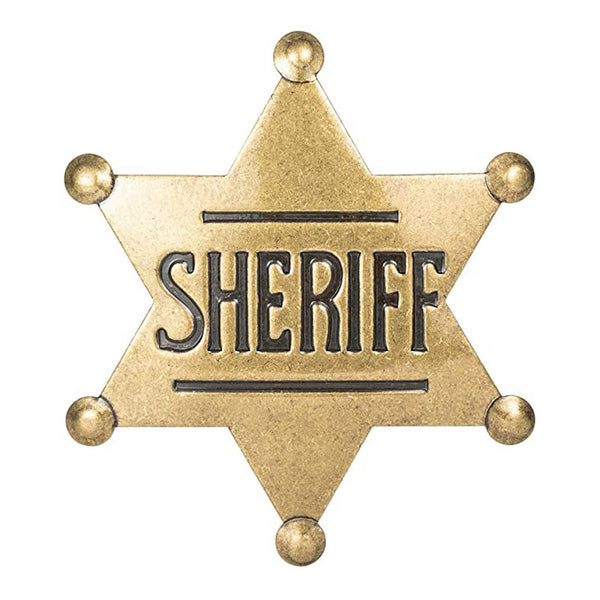 METAL SHERIFF BADGES