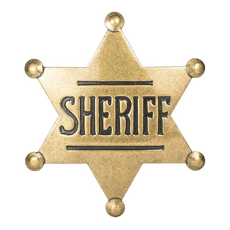 METAL SHERIFF BADGES