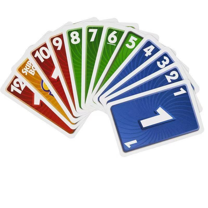 Skip Bo Card Game With 162 Cards Classic Family Game For 2 To 6 Players