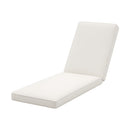 Gardeon Outdoor Chaise Lounge Cushion Lounge Chair Pad Sunbed Mattress Beige