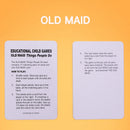 Crazy Eight Hearts Old Maid Fish Educational children card games