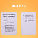Crazy Eight Hearts Old Maid Fish Educational children card games