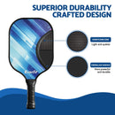 Everfit Pickleball Paddle Set Fibreglass Racquet Honeycomb Core With Bag