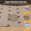i.Pet Pet Training Pads Washable Dog Pee Pads Puppy Toilet Mat 183x183cm