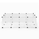i.Pet Pet Dog Playpen 20 Panels with Baseboard DIY Enclosure Small Animal Rabbit Pen