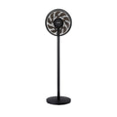 Devanti Pedestal Fan with Remote, 7 Speeds 3 Heights DC Motor, Black