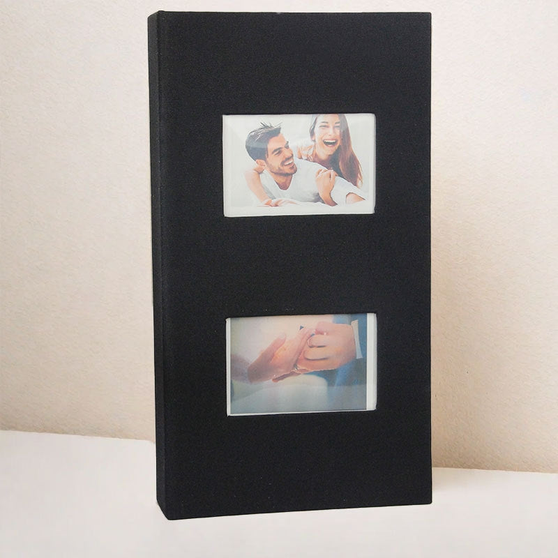 Photo album with luxurious cover Assorted colours Large 300 PCs 6 Inch