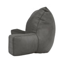 Giselle Reading Pillow Back Rest Lumbar Support Cushion Grey