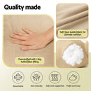 Giselle Reading Pillow Back Rest Lumbar Support Cushion Oatmeal