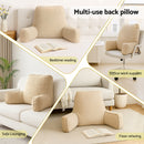 Giselle Reading Pillow Back Rest Lumbar Support Cushion Oatmeal