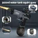 Keezi Kids Adult Electric Water Gun 500ml Water Tank Light Squirt Guns Toys