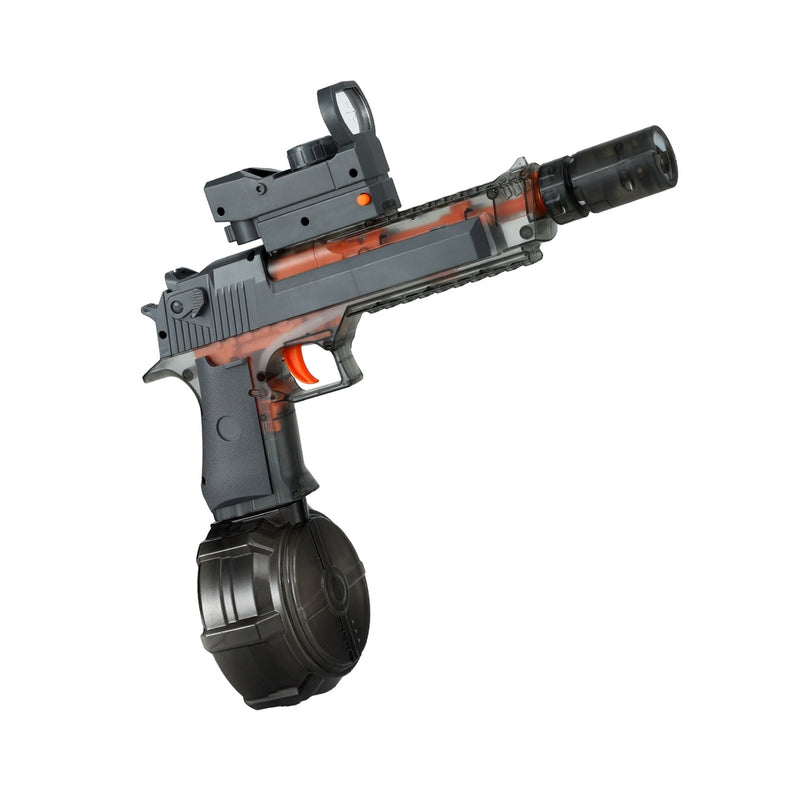 Keezi Kids Adult Electric Water Gun 500ml Water Tank Light Squirt Guns Toys Grey