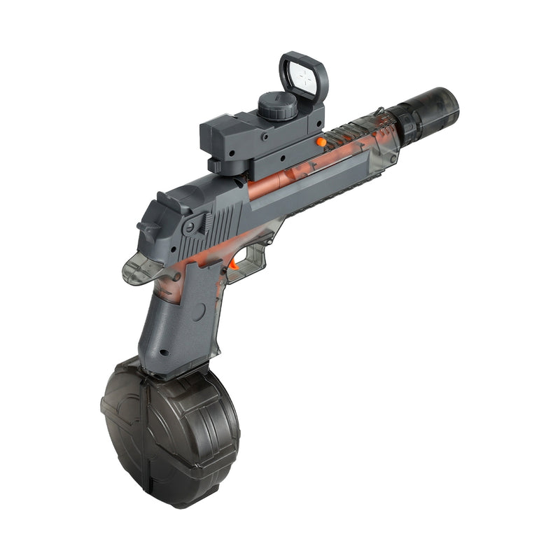 Keezi Kids Adult Electric Water Gun 500ml Water Tank Light Squirt Guns Toys Grey