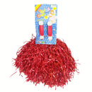 4 Sets/8pcs Metallic Team Girls' Cheerleading Dance Party Dress Pom Poms Pompoms