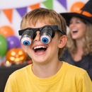 6 pairs of Spring & Spiral Eyeball Joke Glasses – Funny Popping Eye Prank Specs for Costume & Party