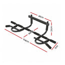 Everfit Pull Up Bar 104CM Doorway Chin Up Horizontal Bar Gym