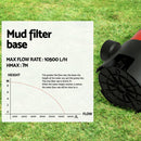 Giantz Garden Submersible Pump 550W Dirty Water Bore Tank Well Steel Sewerage