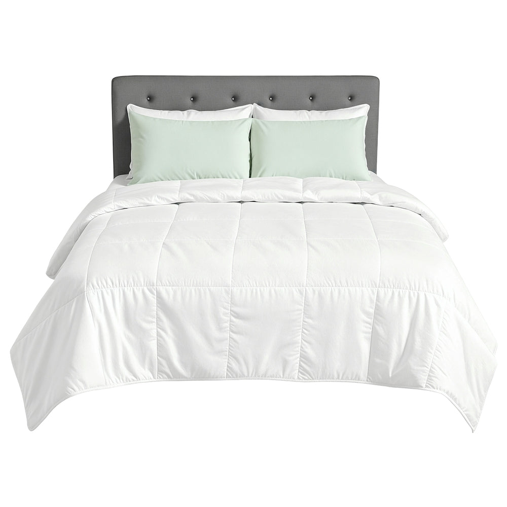 Giselle Bedding 200GSM Bamboo Quilt Summer Quilts All Season Doona Duvet Lightweight Queen