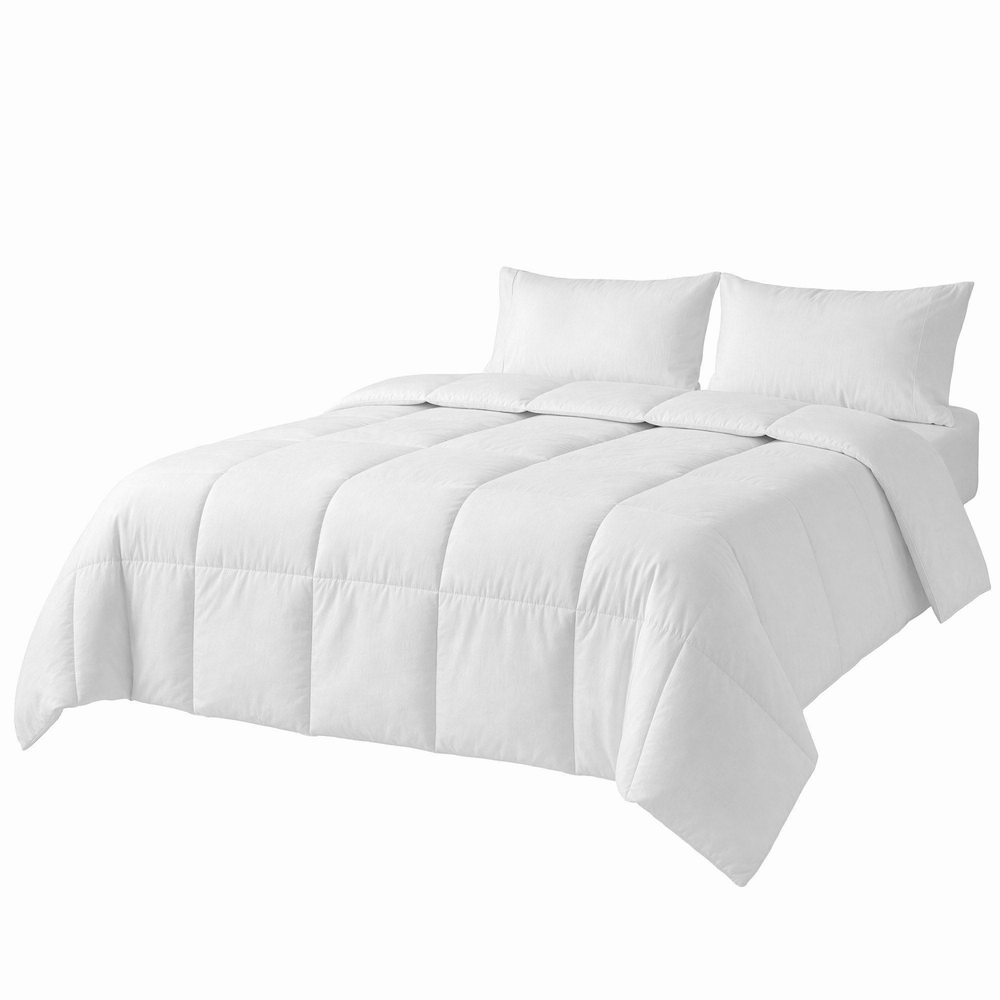 Giselle Bedding Queen Quilt, 200GSM Summer Duck Down Feather Doona Insert