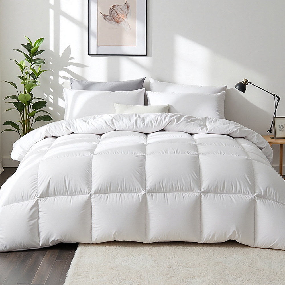 Giselle Bedding 700GSM Duck Down Feather Quilt Duvet Doona Winter Blanket Double