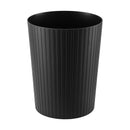 Cefito 8L Open Top Rubbish Bins Waste Bin Trash Can Storage Dustbin Black
