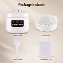 Devanti 3L Rice Cooker Small 6 Cup 8-in-1 Multi Cooker with 24H Preset Off-White