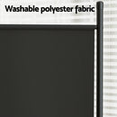 Artiss 3 Panel Room Divider Screen 260x180cm Fabric Black