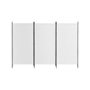 Artiss 3 Panel Room Divider Screen 260x180cm Fabric White