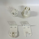 Roller Blinds Part Drive set- 38mm & 30mm Clutch Sidewinder and metal Brackets