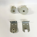 Roller Blinds Part Drive set- 38mm & 30mm Clutch Sidewinder and metal Brackets