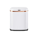 Devanti 38L Motion Sensor Bin Rubbish Automatic White