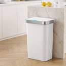 Devanti 50L Motion Sensor Trash Bin Automatic Kitchen Waste Dustbin White