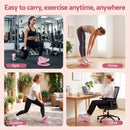 Everfit Slant Board, Balance Board, 14-Level Adjustable Incline Calf Stretcher for Stretching, Squats and Home Fitness Pink