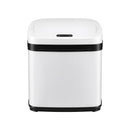 Devanti 15L Motion Sensor Bin Touchless Bins Soft-Close Rubbish Trash Can White
