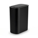 Devanti Automatic Trash Bin with Lid 25L Motion Sensor Kitchen Bin Touchless Garbage Can Plastic Slim Rubbish Bin with Liner Holder for Kitchen, Home, Office, Black