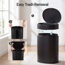 Devanti 20L Automatic Sensor Bin Touchless Rubbish Waste Bin Black Kitchen