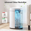 Devanti 20L Automatic Sensor Bin Touchless Rubbish Waste Bin White Kitchen