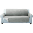 Artiss Sofa Cover Couch Covers 3 Seater Quilted Grey